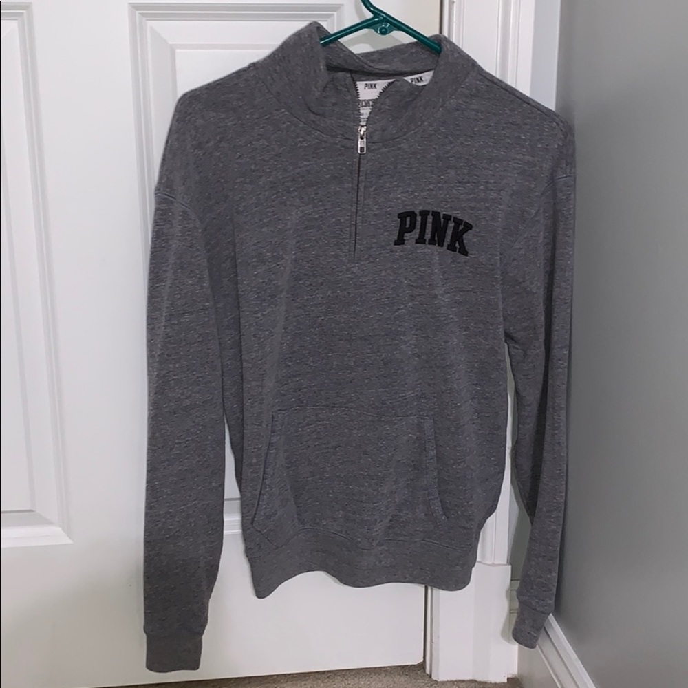 Victoria Secret PINK half zip sweatshirt